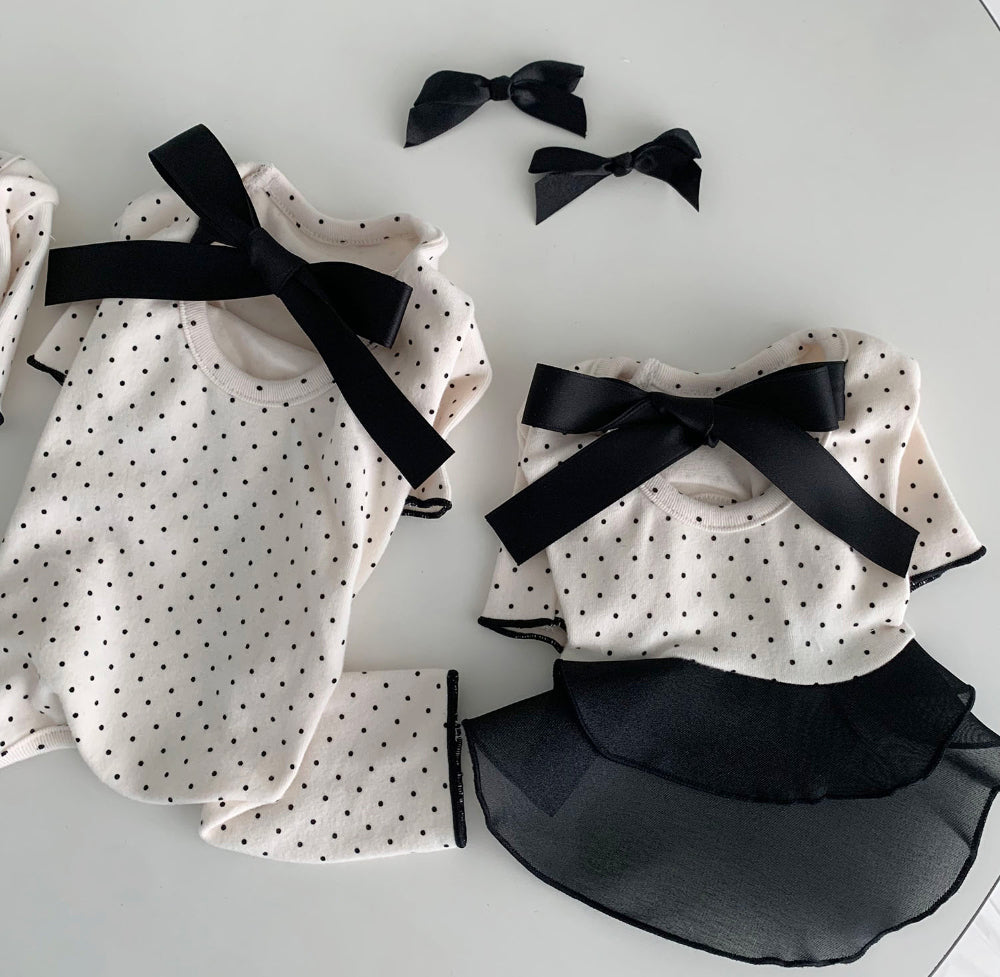 Ballet Polka Do Tee/Onesie/Dress