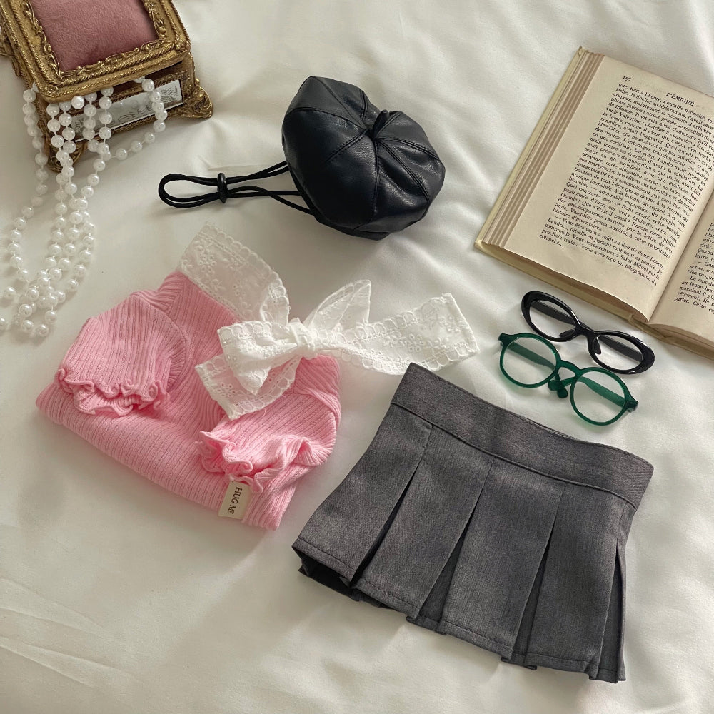 Ribbon Scarf Tee (3 colors)