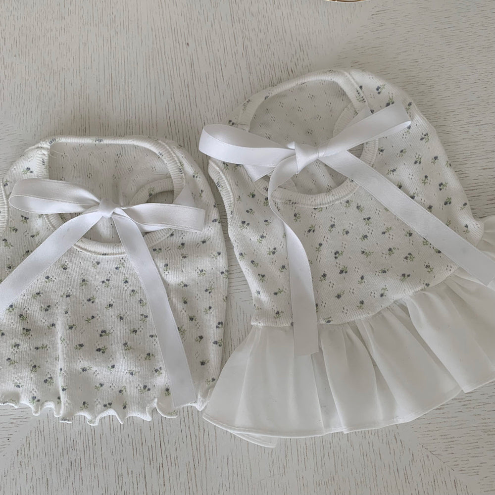 Flower Ballet Ribbon Dress/Tee