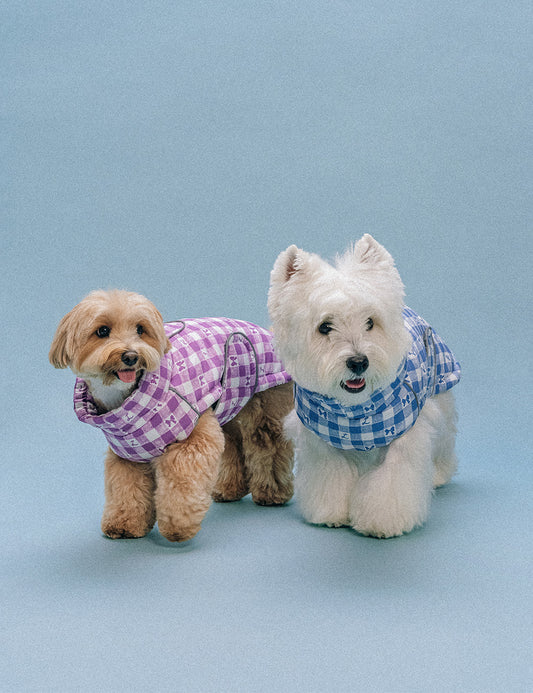 Gingham Thermo-Heat Padded Jacket (3 colors) preorder