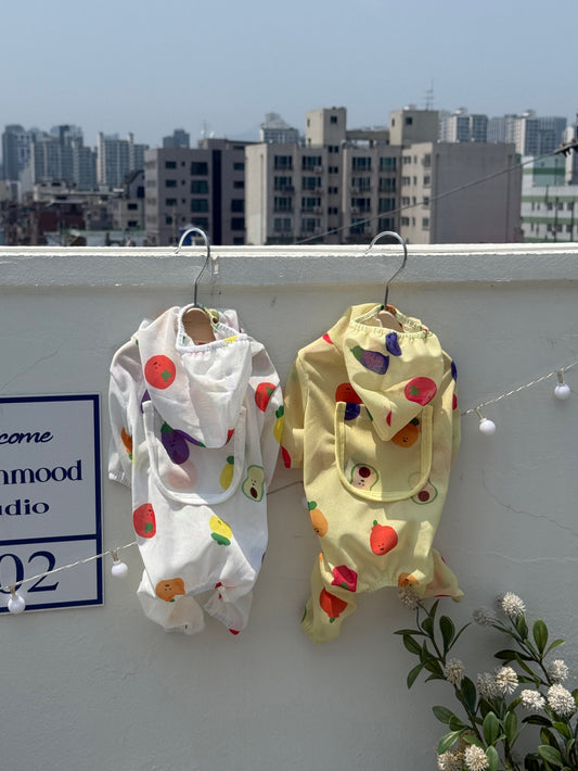 Fruits Anti-Bug Ice Pack Onesie (2 colors)