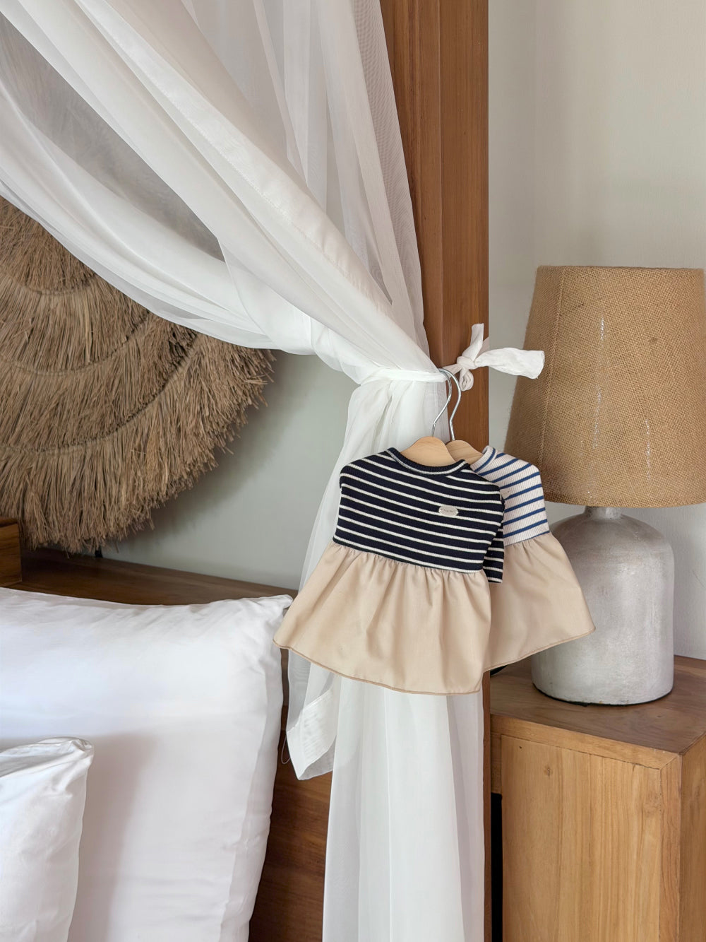 Marine French Dress (2 colors)