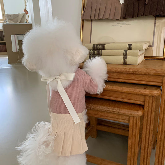 Ballet Corduroy Dress (3 colors)