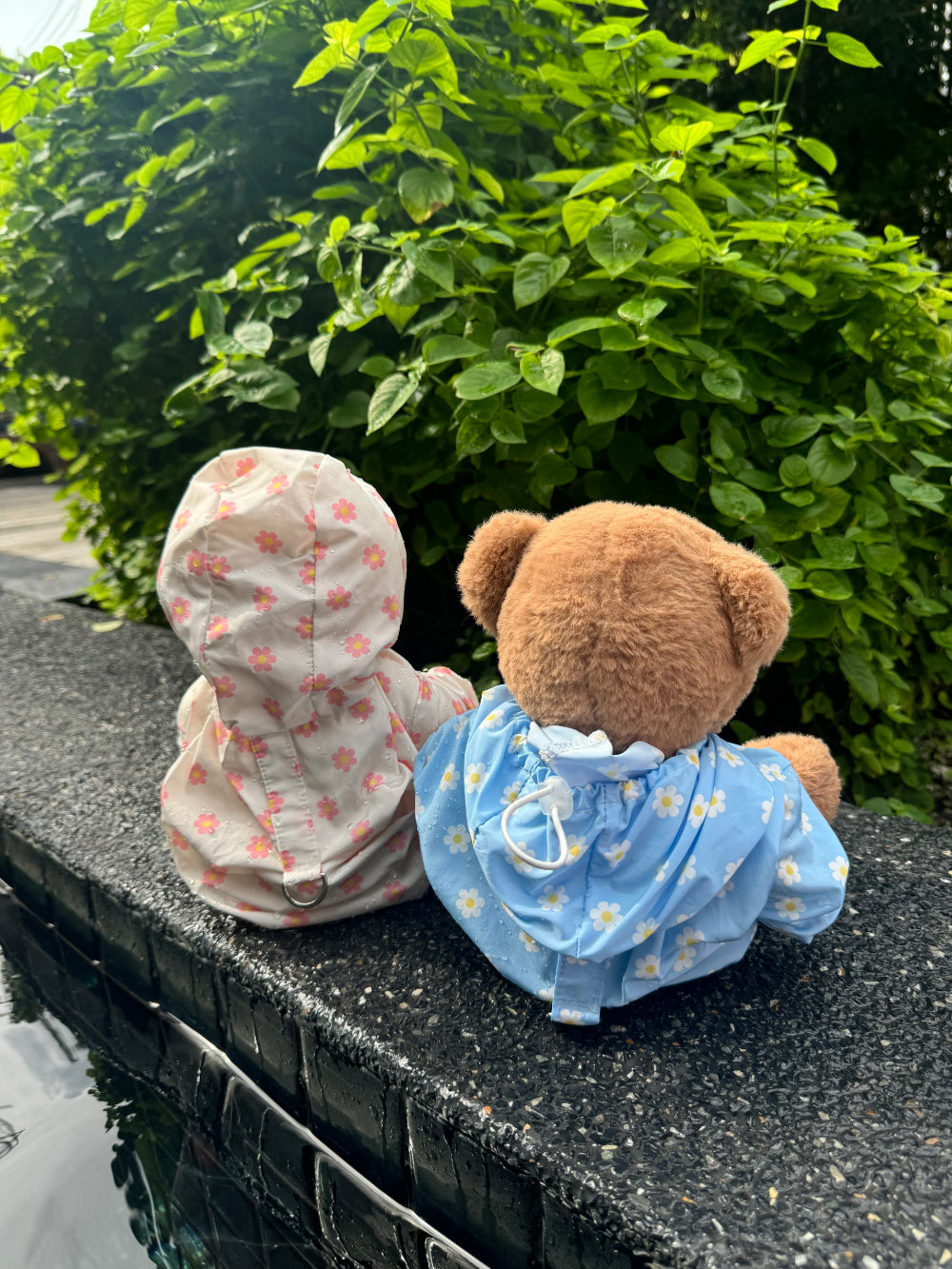 Flower Raincoat Onesie (2 colors)