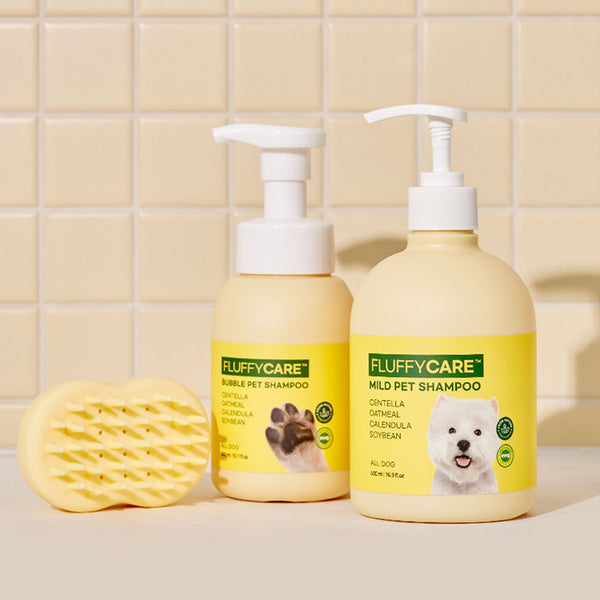 Fluffy Care Bubble Pet Shampoo