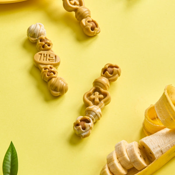 Larva Dental Chew Yellow & Purple Fruits & Duck