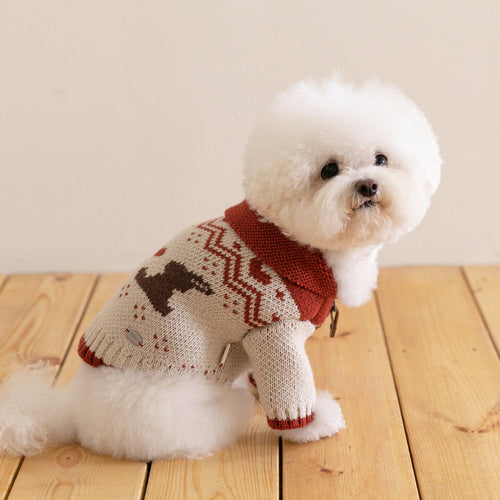 Maple Cowichan Knit Cardigan (2 colors) Preoder