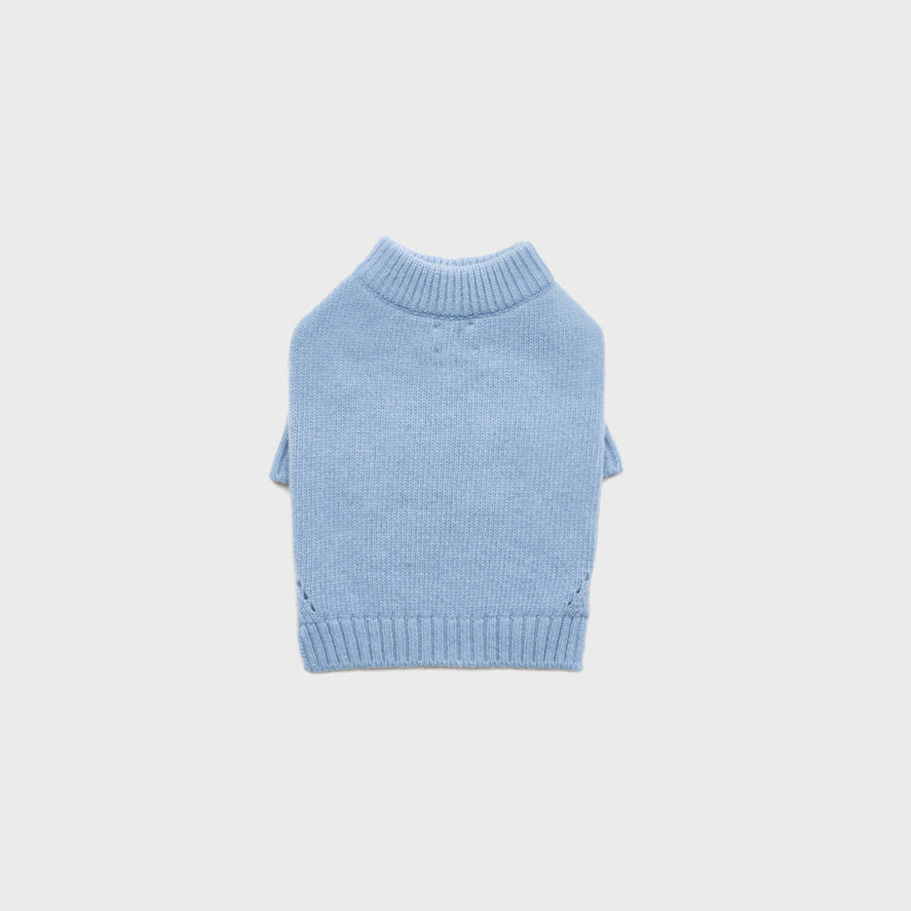 Lambswool Sweater Pale Blue Preorder