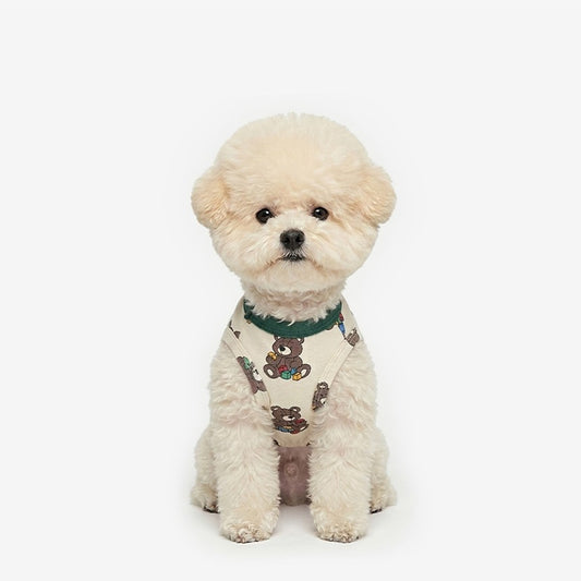 Block Toy Bear Sleeveless Tee