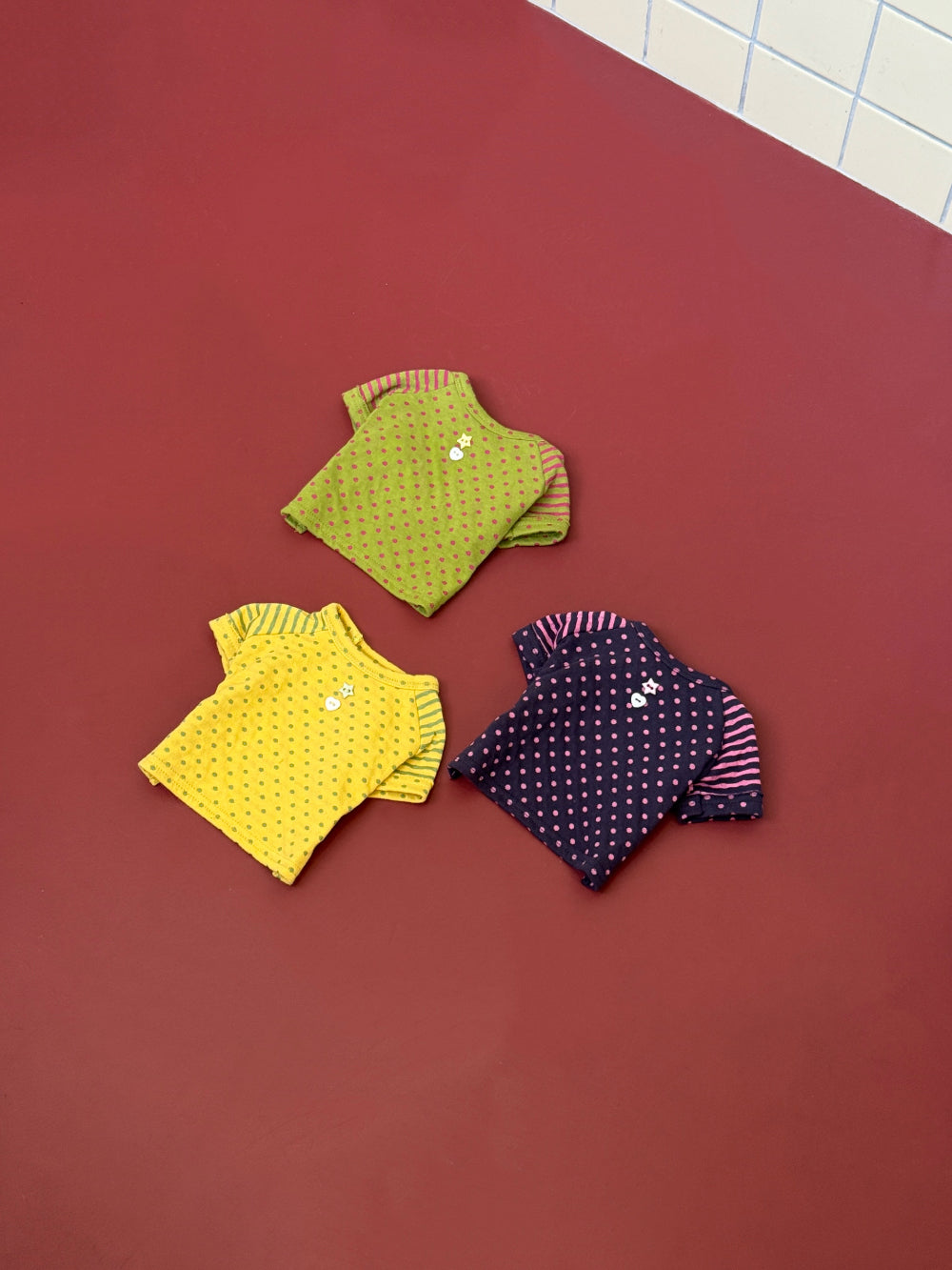 Star Button Tee (3 colors)