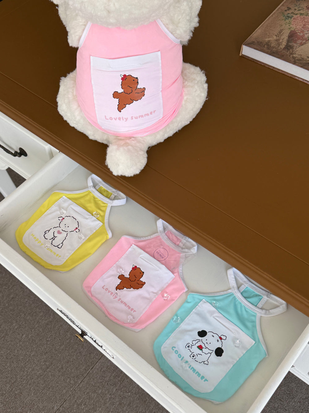 Cooling Friends Halter Neck Tee (3 colors)