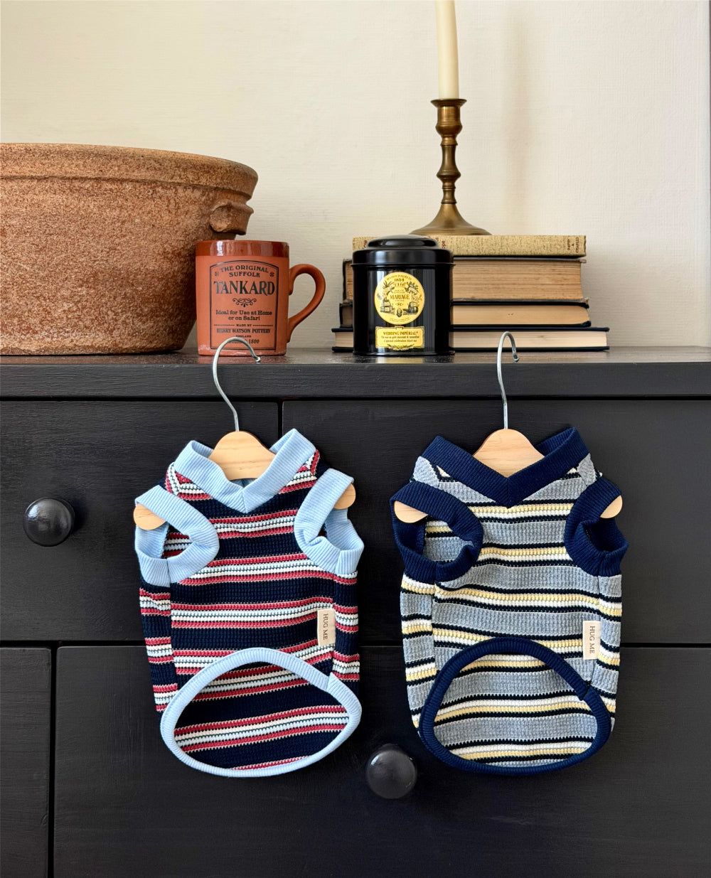 Rugby Stripe Knit Vest (2 colors)