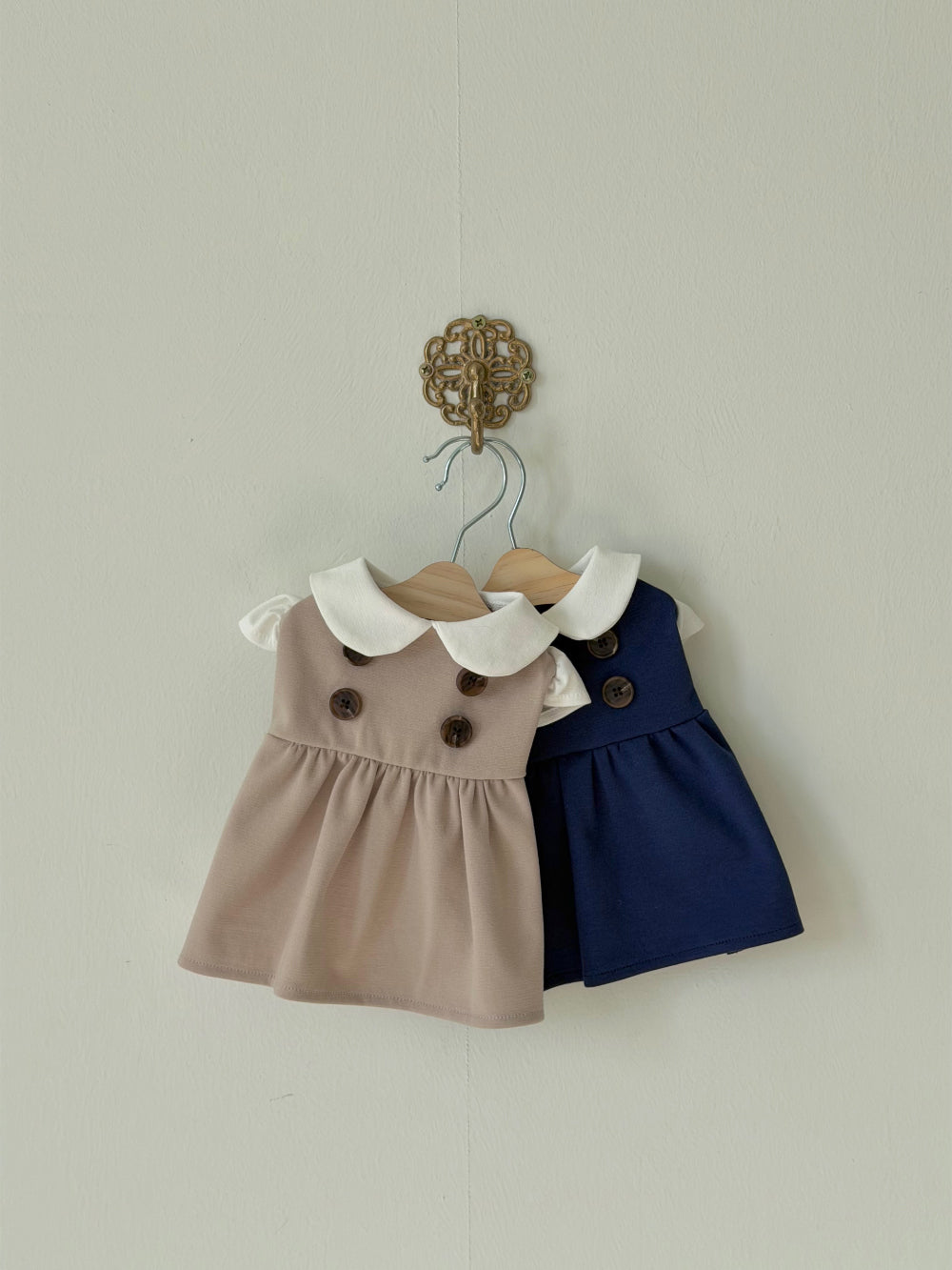 Trench School Dress (2 colors)