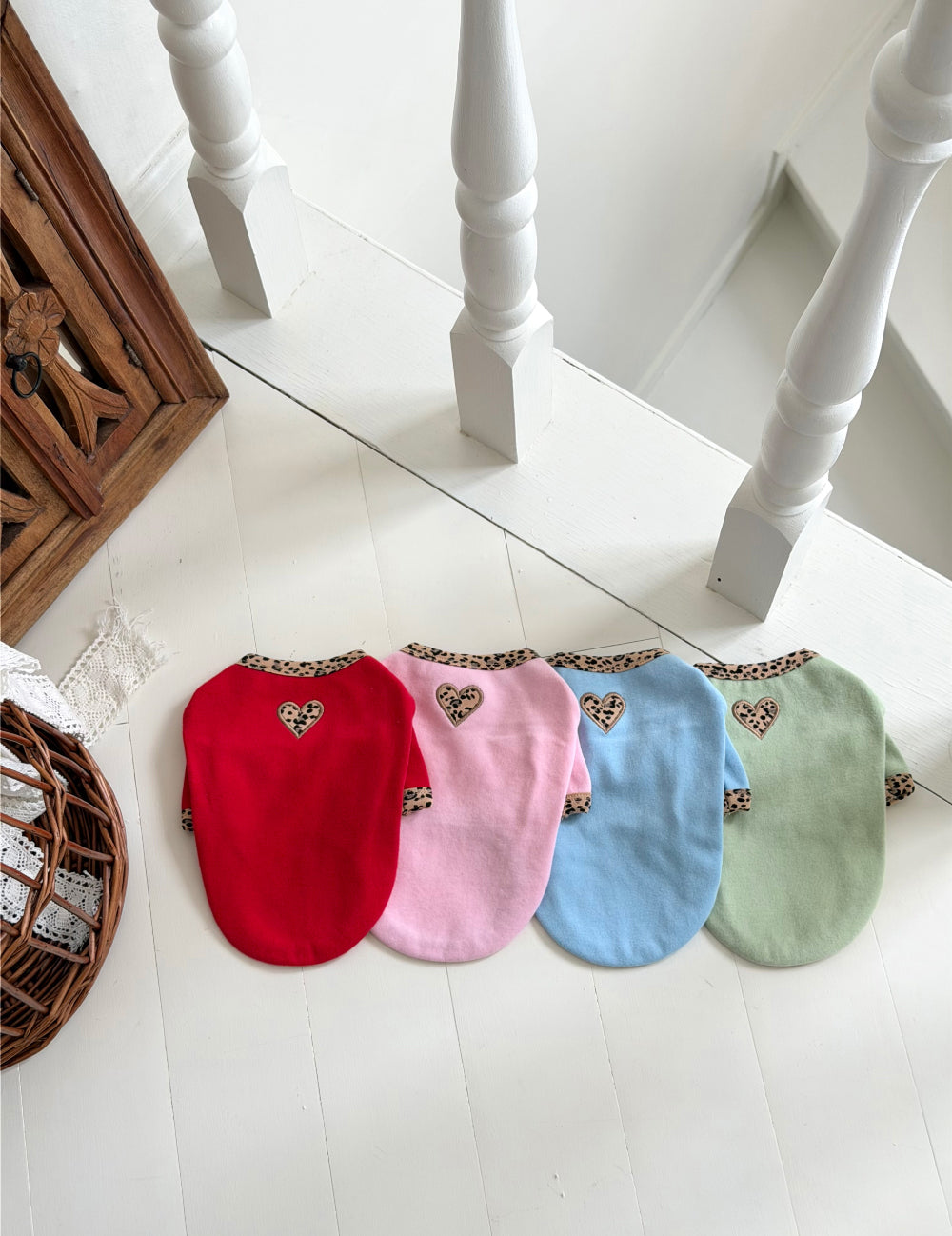 Leopard Heart Top (4 colors)