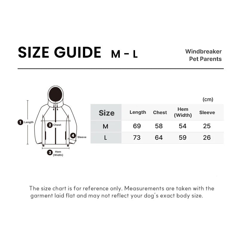 Latta Filmcover Windbreaker Jacket for people (3 colors)