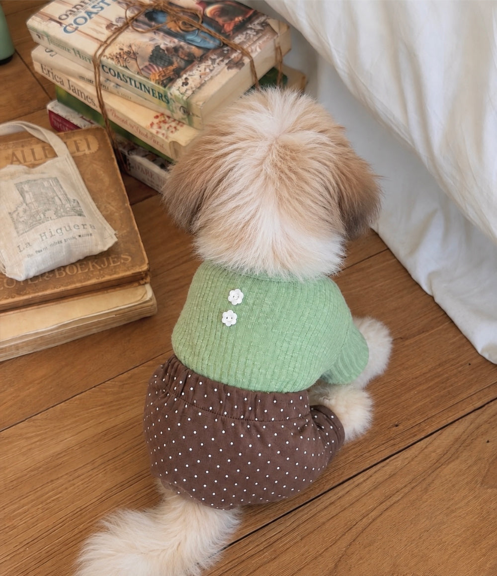 Bebe Polka Dog Onesie (3 colors)