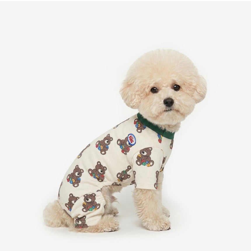 Block Toy Bear Onesie