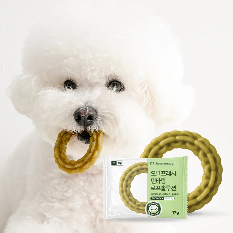 Dental Ring Rope Brush Fucoidan (Antioxidant)