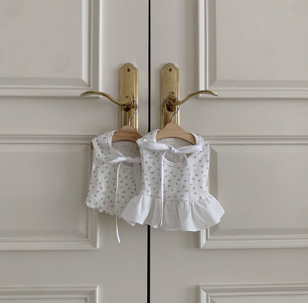 Flower Ballet Ribbon Dress/Tee
