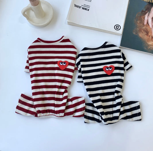 Comme Striped Onesie (2 colors)