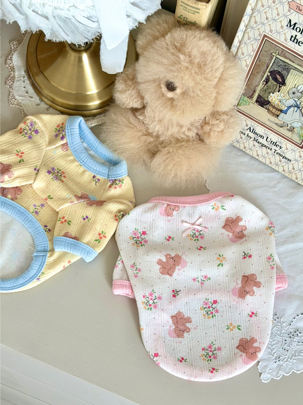 Good Night Bear Top (2 colors)