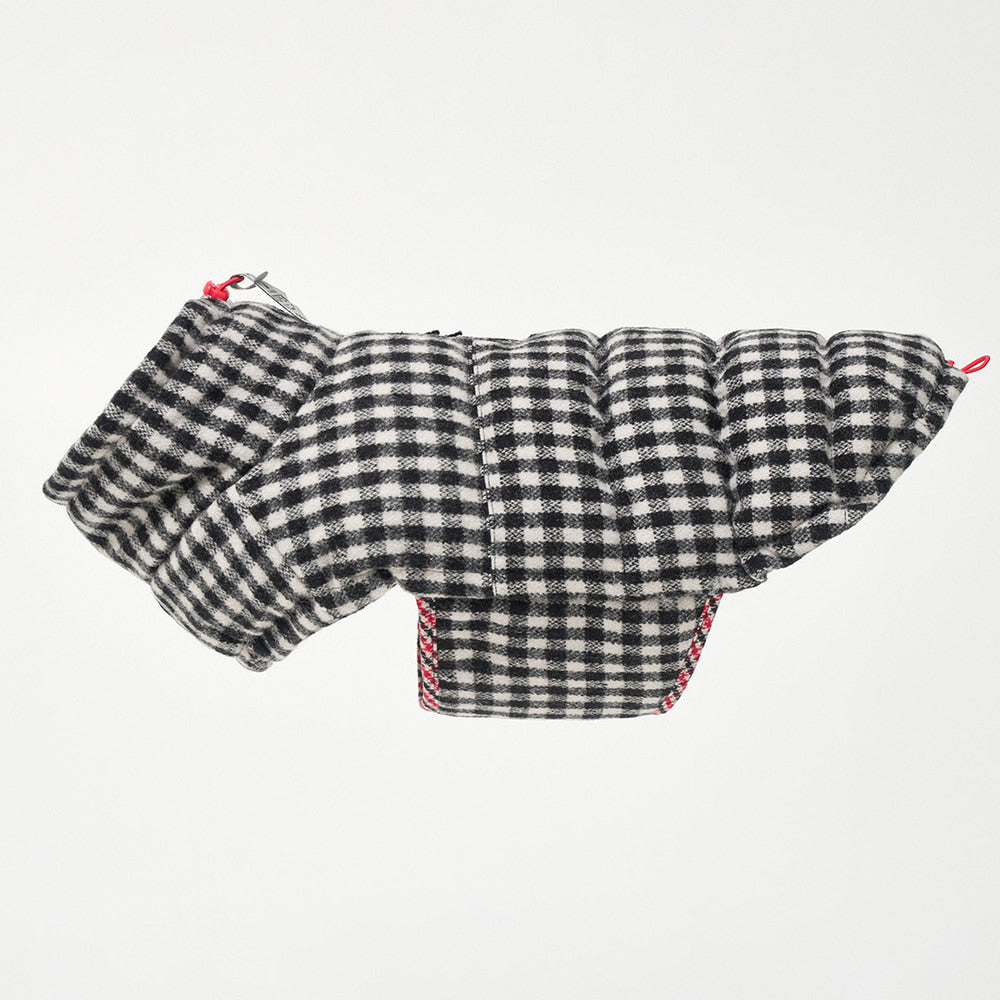 Thermo 3 Edinburgh Check Padding (Black & White) Preorder