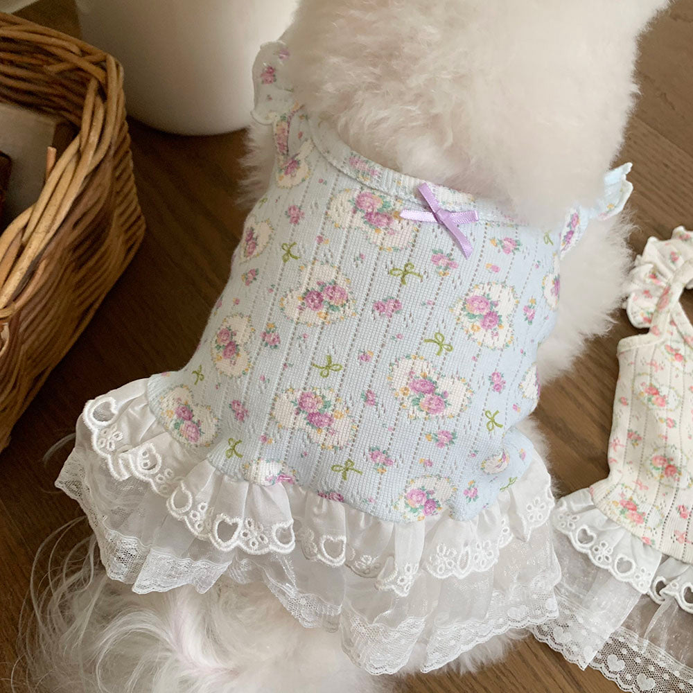 Fairy Petal Frill Dress (3 colors)