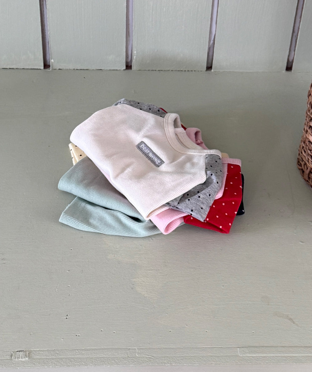 Polka Dot Raglan Tee (4 colors)