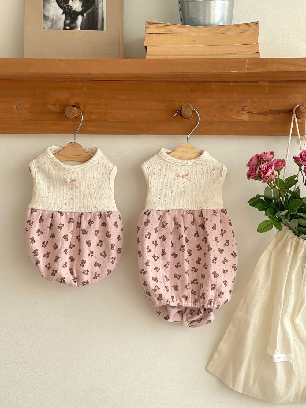 Teddy Balloon Dress & Onesie (3 colors)