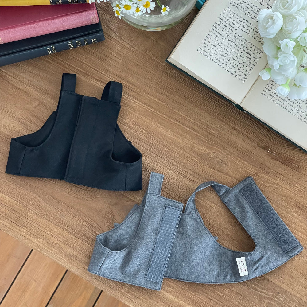 Big Ribbon Crop Vest Harness (2 colors)