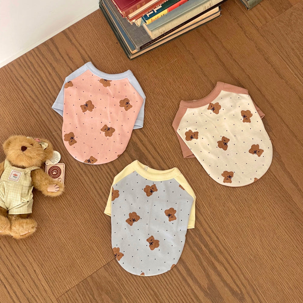 Ribbon Bear Tee (3 colors)