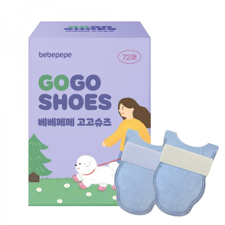 Gogo Disposable Dog Shoes 72 Pieces (Large Dogs)