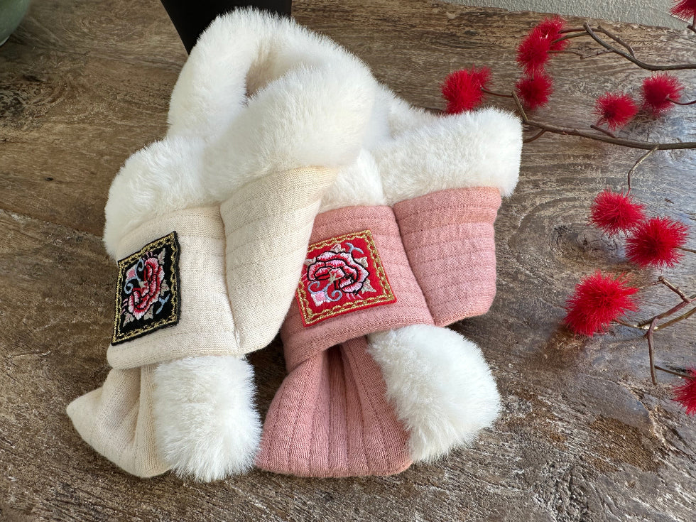 Hanbok Quilted Scarf (2 colors)