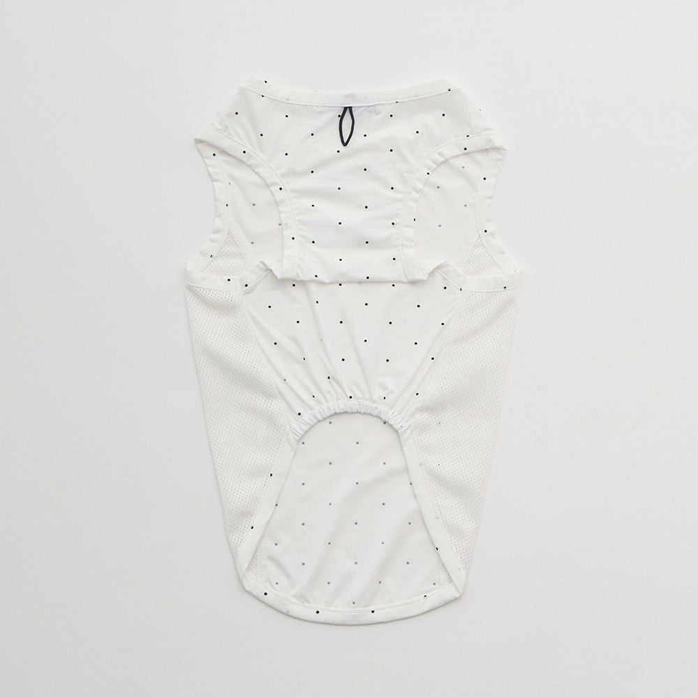 Ocean Cooling Vest (Polkadot White)