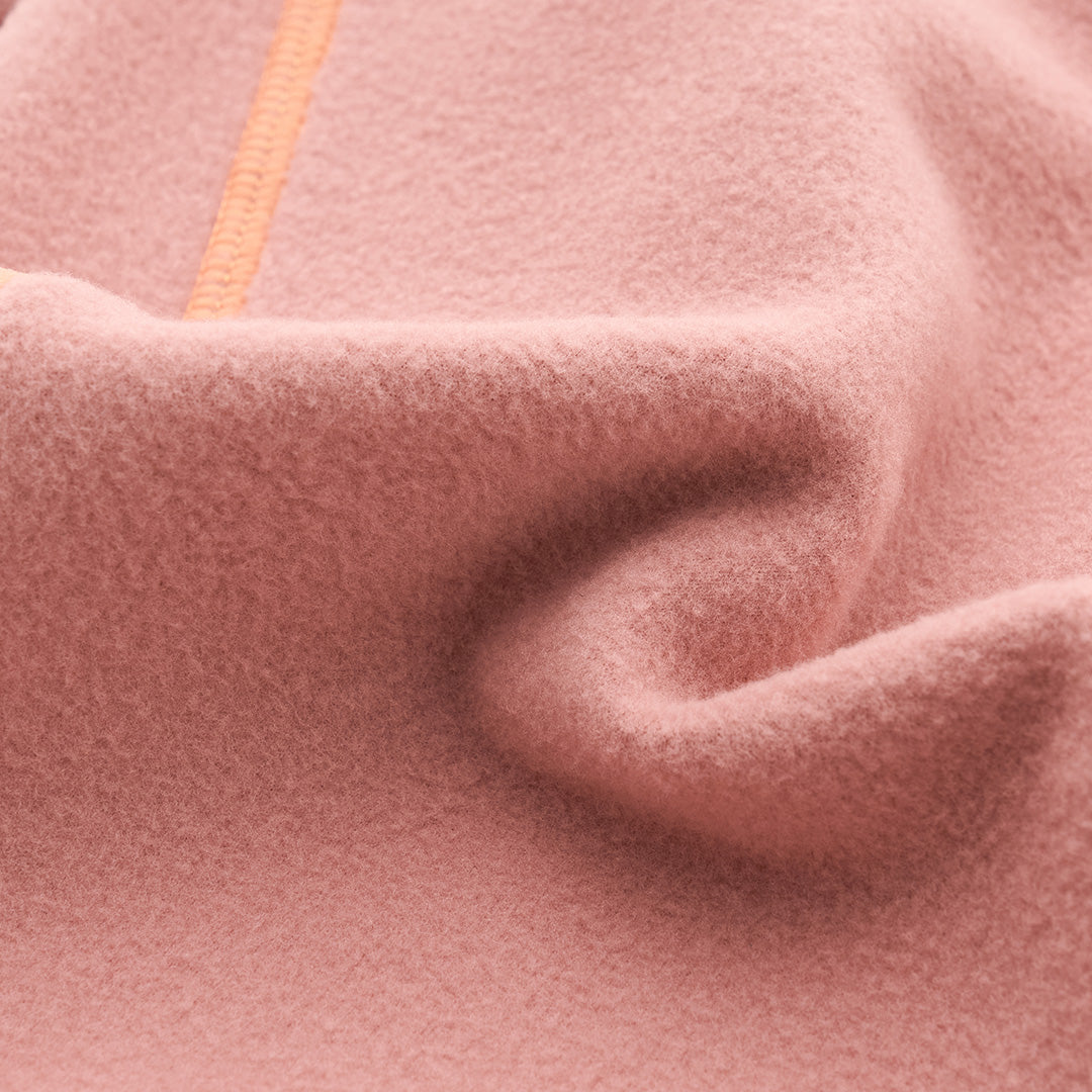 Polar Tweed Snood Top Pink