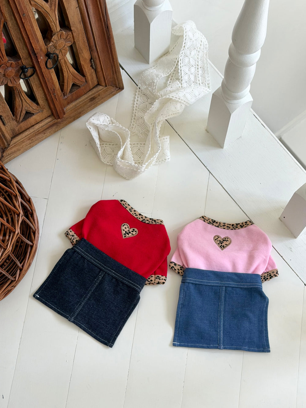 Leopard Heart Top (4 colors)