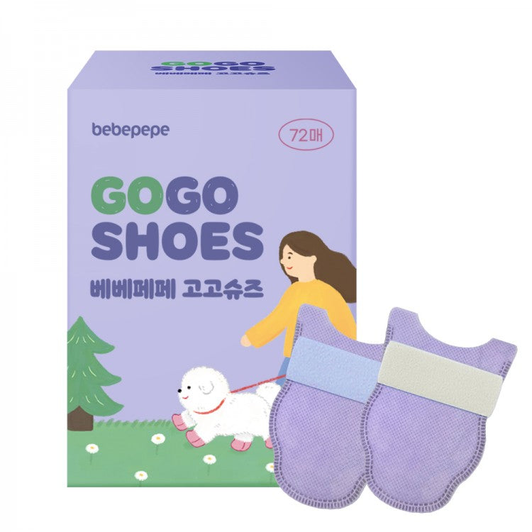 Gogo Disposable Dog Shoes 72 Pieces (Large Dogs)