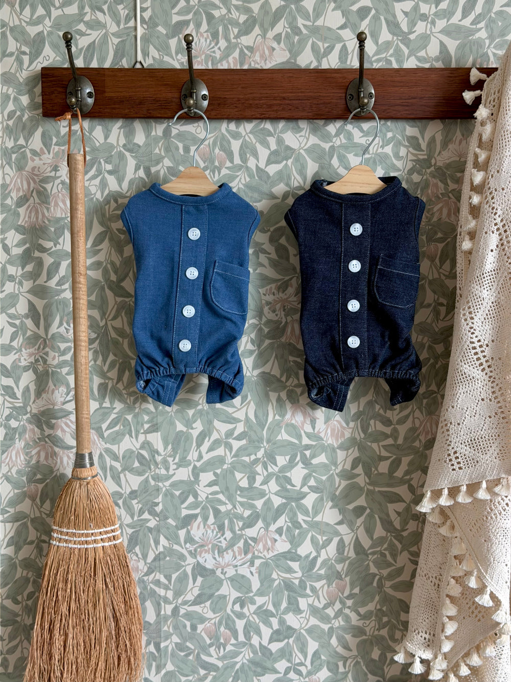 Denim Jumpsuit (2 colors)