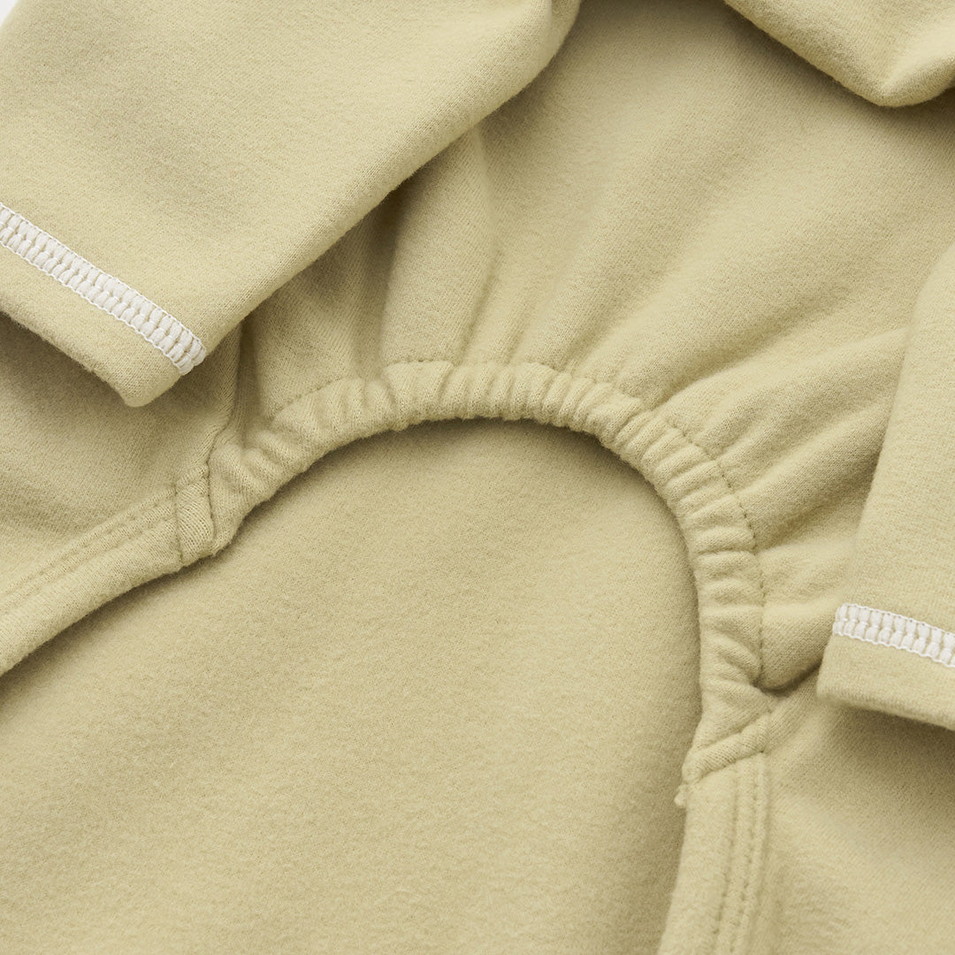 Polar Tweed Snood Top Beige