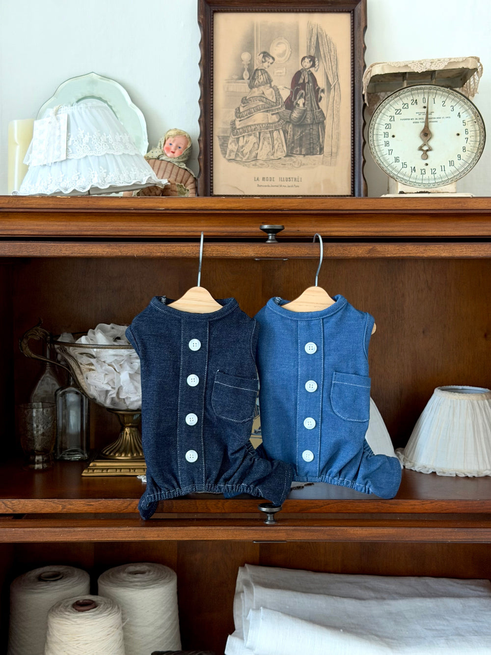 Denim Jumpsuit (2 colors)