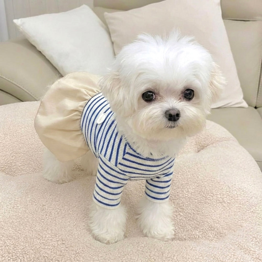 Marine French Dress (2 colors)