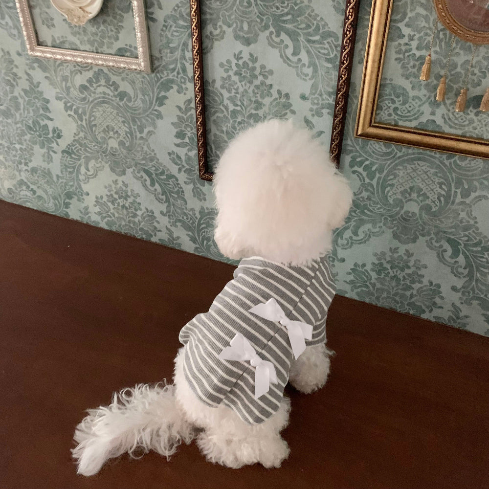 Ribbon Striped Tee (3 colors)