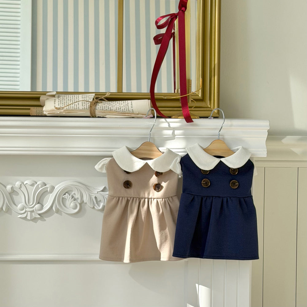 Trench School Dress (2 colors)