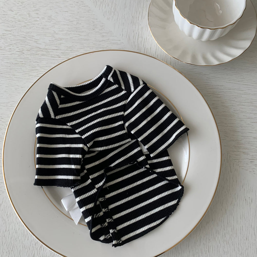 Ribbon Striped Tee (3 colors)