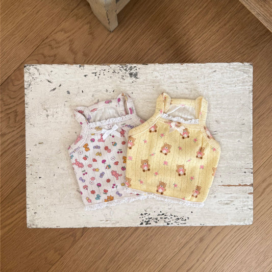Candy Bear Sleeveless Top (2 colors)