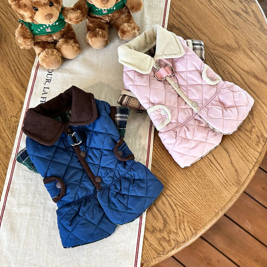 Quilted Puffer Dress (2 colors)