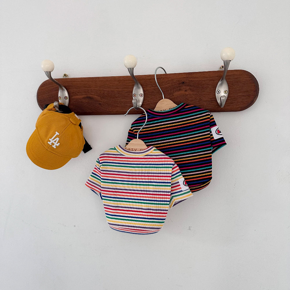 Rainbow Crop T-Shirt (2 colors)