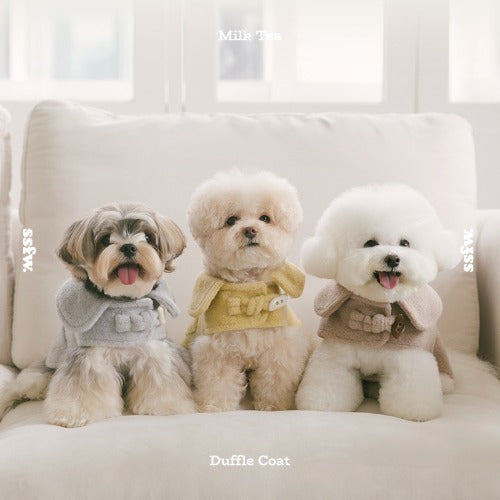SSFW Milk Tea Duffle Coat (3 colors) Preorder