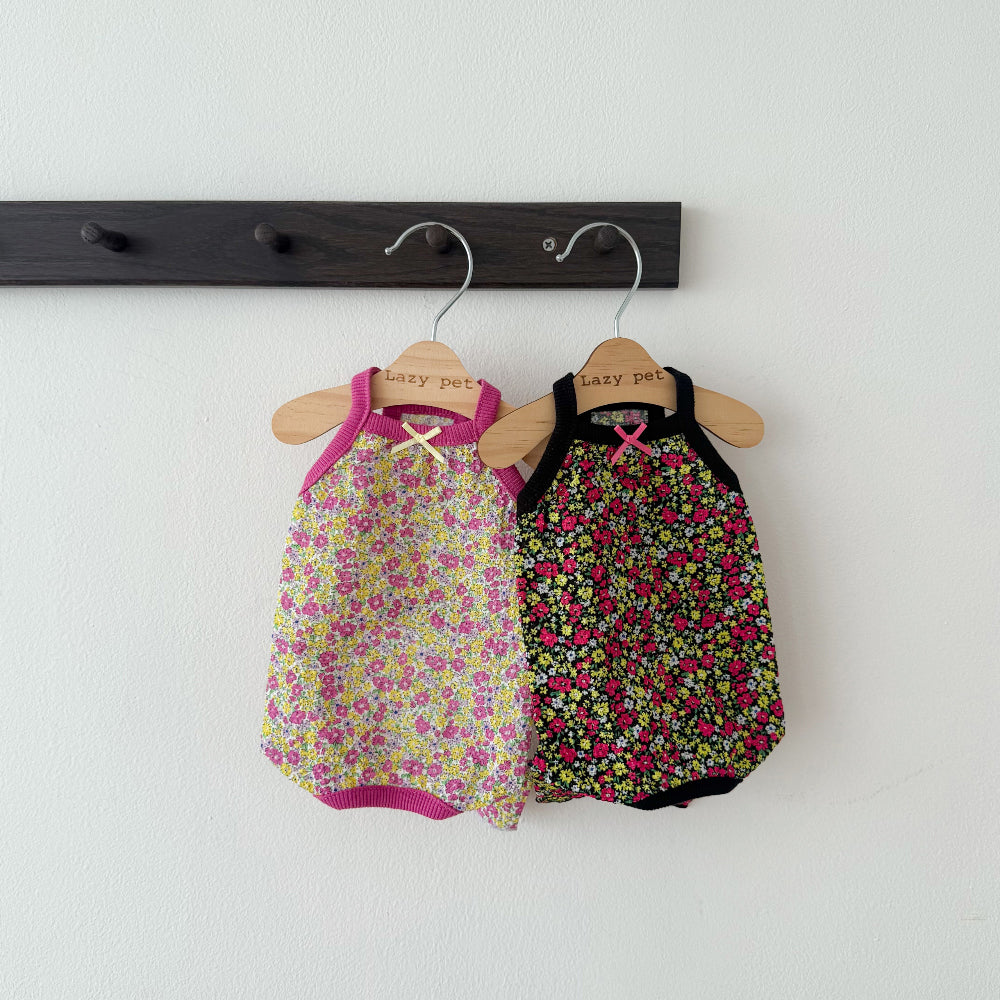 Retro Floral Onesie (2 colors)