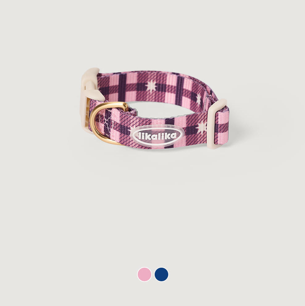 Stella Check Collar (2 colors)